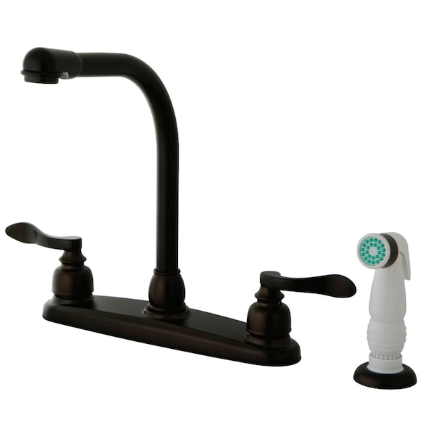 KB8755NFL NuWave French Centerset Kitchen Faucet, Oil Rubbed Bronze